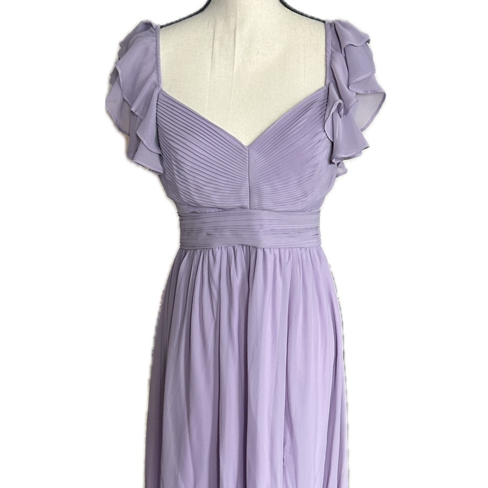 Birdy Grey Lavender Ruffle Maxi Dress - Picture 2 of 5